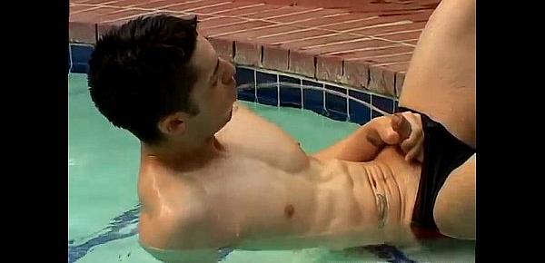  Free download young mobile gay porn xxx Kaleb&039;s Pissy Pool Party